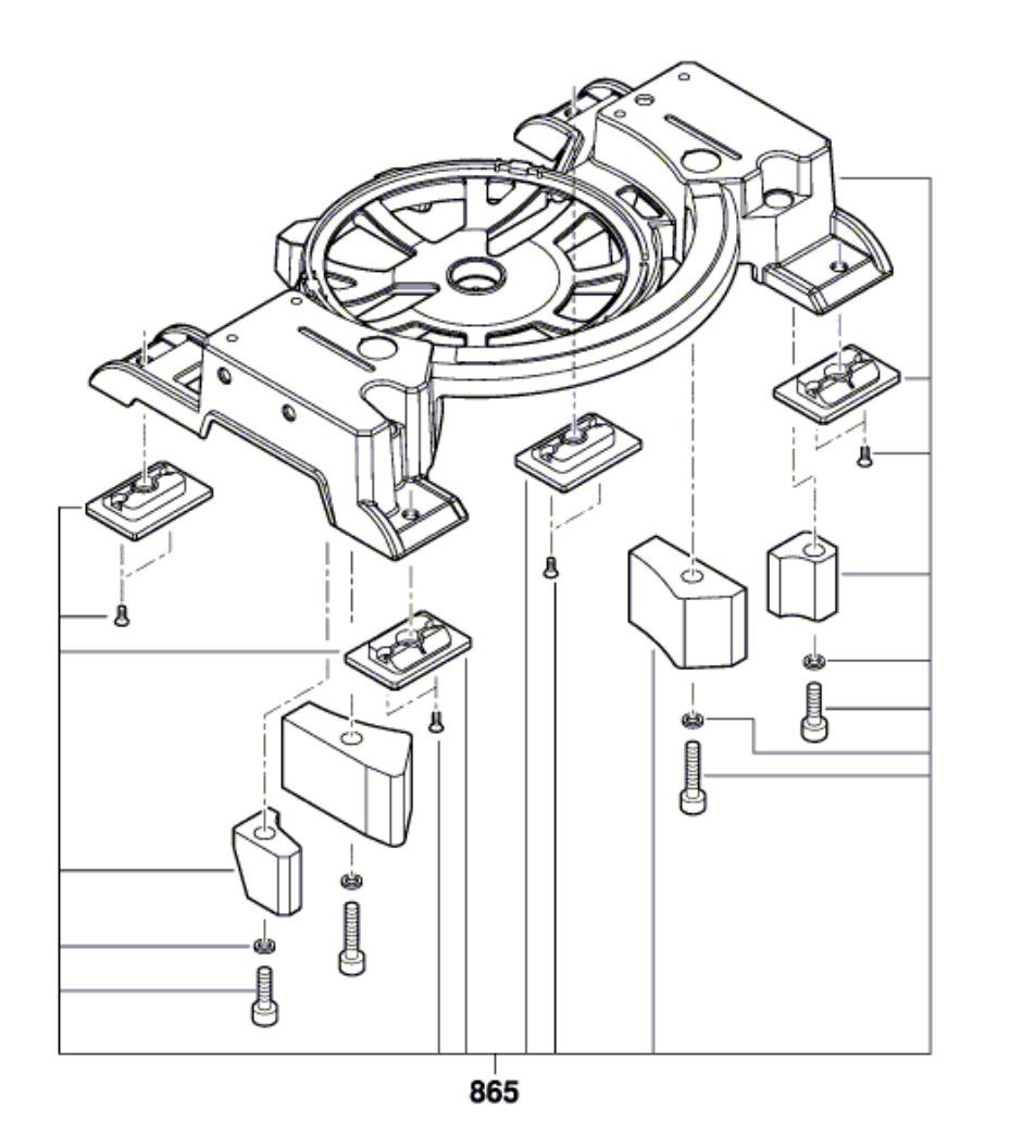 Bosch 3 601 M29 020 Gcm 10 Mx Slide Mitre Saw Spare Parts SPARE